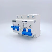 CHINT-Interruptor de transferencia automática de doble potencia, Mini disyuntor para sistema de energía Solar PV, vehículo eléctrico, ATS DC/AC 110V 220V