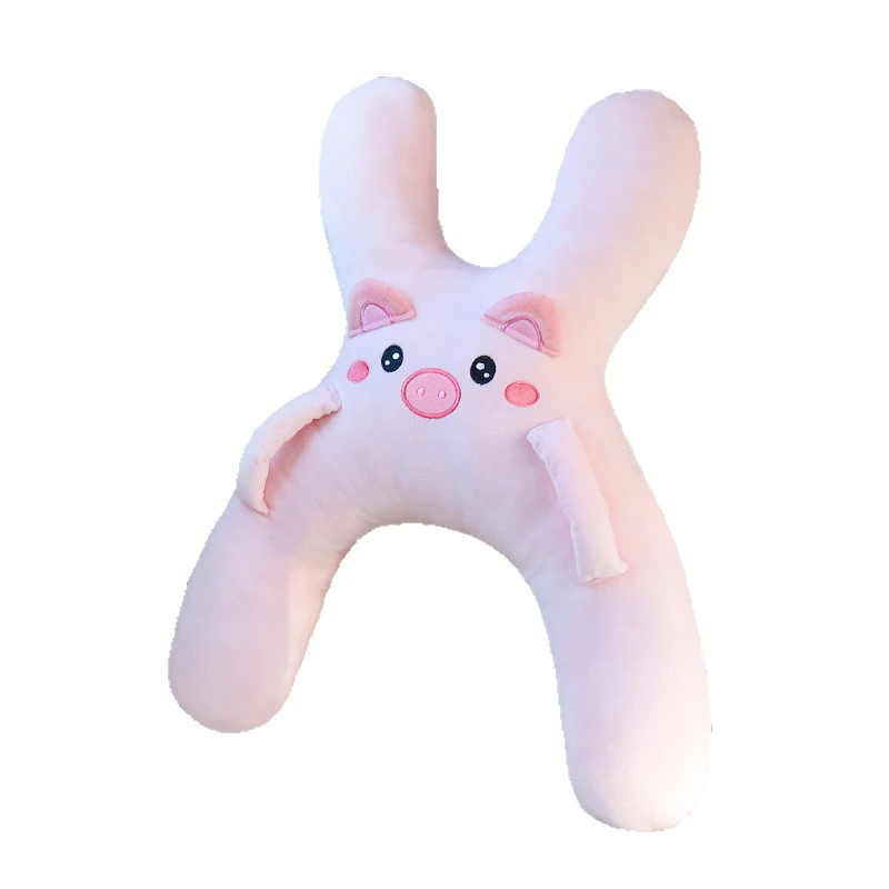 Car Cute Cartoon Pillow Car Mounted Child Sleeping Pillow Car Removable Comfortable Breathable Headrest Lumbar Support image 5