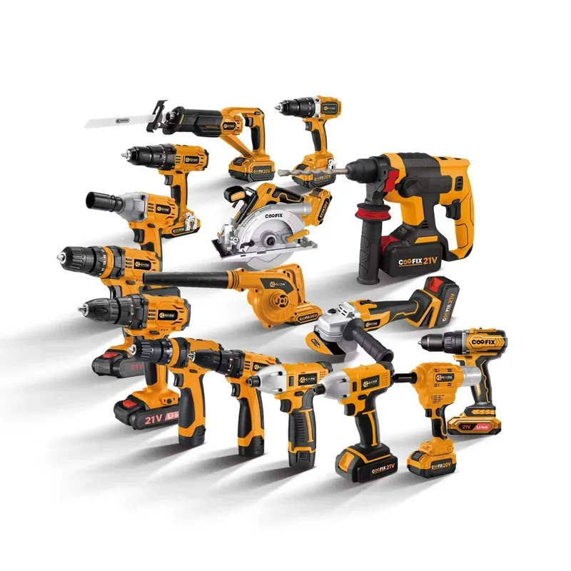 【CHIMU HOME】 Cordless Drill 20V 10mm Chuck Brushless Motor with 2 Batteries and Charger for DIY Home