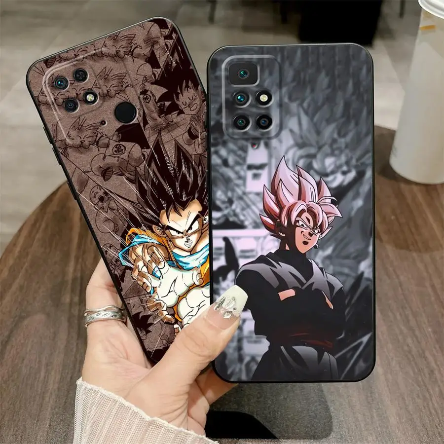 Dragon Ball Goku Manga Son Gohan Schwarze weiche Handyhülle für Xiaomi Redmi A3 10K40 K80 Pro 14C A1 A2 Plus A4 A5 12C 9 13C