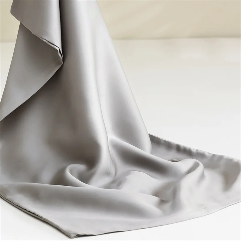 2pcs 100% Mulberry Silk Pillowcase for Hair and Skin Health 23 Momme Natual Pure Silk Pillow Cases with OEKO-TEX Customized Size