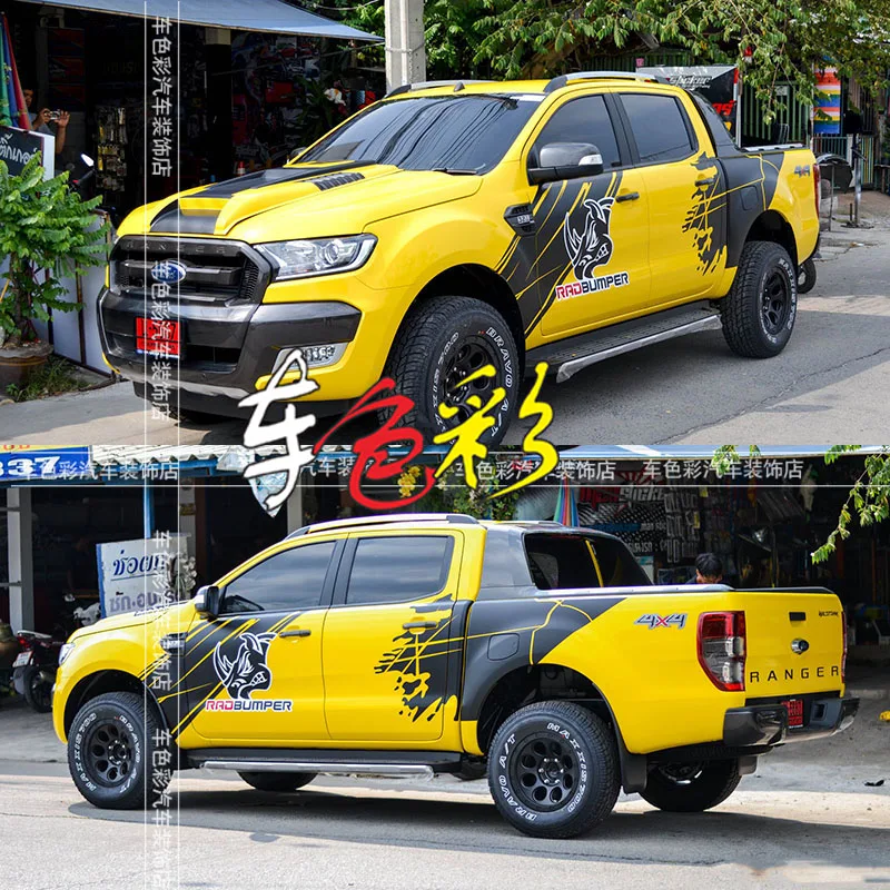 

New custom car stickers FOR Ford Raptor F150 F250 F350 body modification fashion special Vinyl decal film