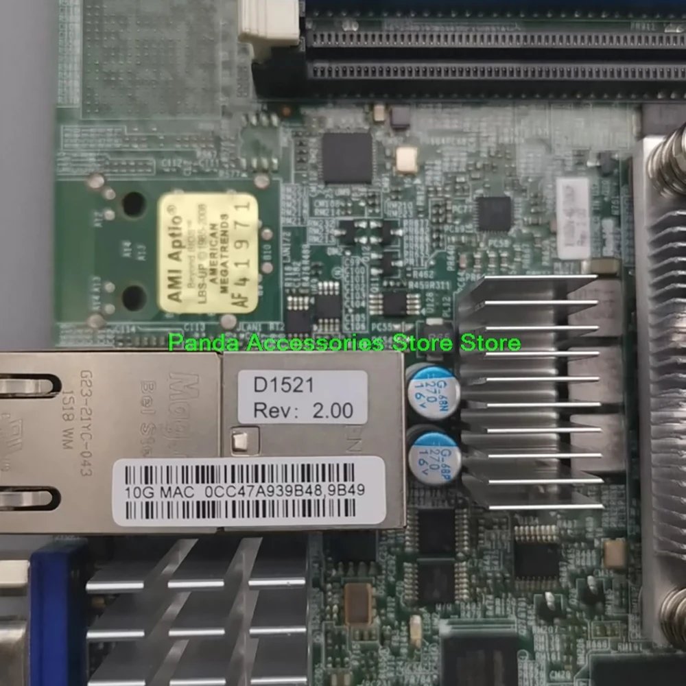 Server Motherboard ITX XEON D1521 X10SDV-4C-TLN2F