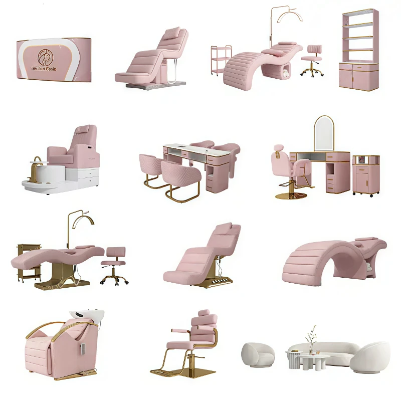 

Barber Salon Chair Furniture Customizable Ergonomic Height Free Lifting Barber Equipment Trolley Cart Rollwagen Beauty Salon