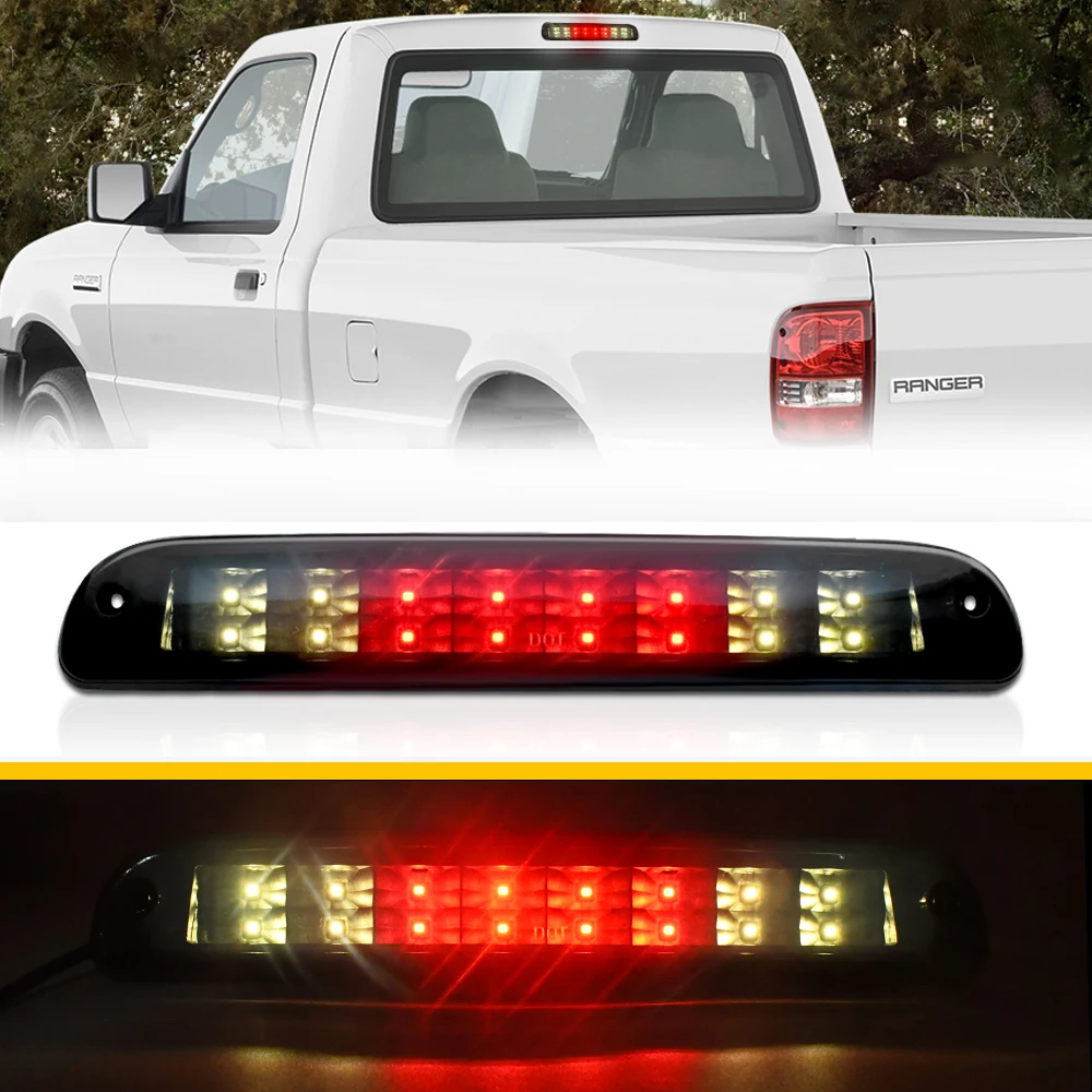 LED 3rd Tail Light High Mount Third Brake Taillight Cargo Lamp For Ford Ranger 93-11 F250 For Mazda B2300 B2500 B3000 1995-2003