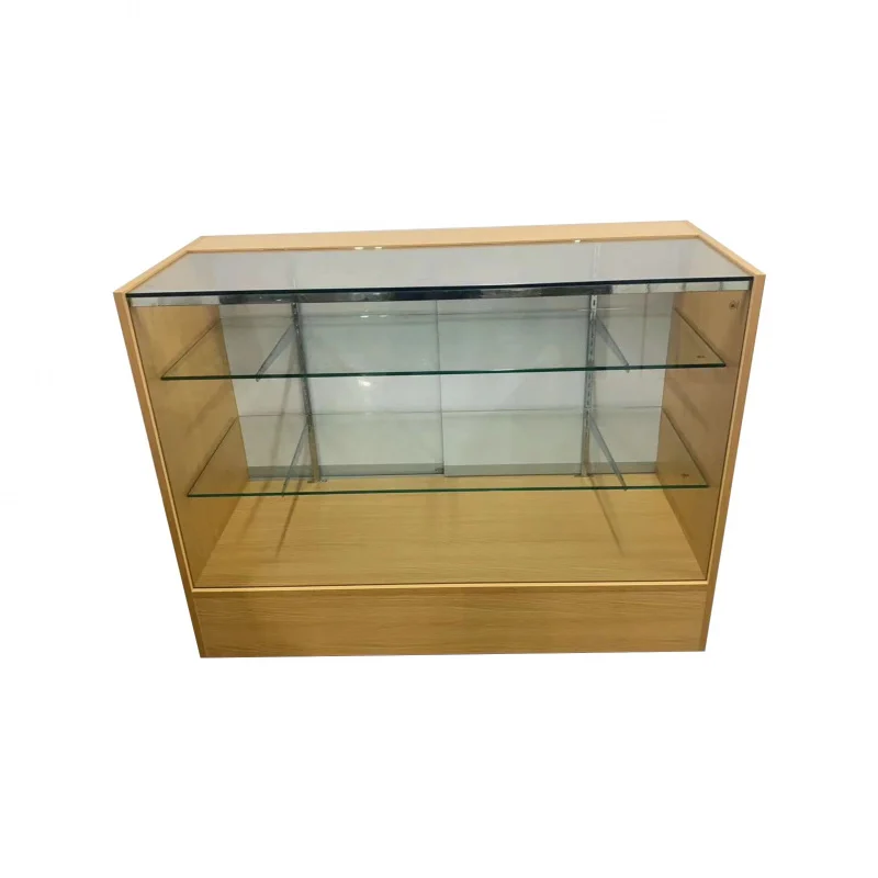 custom.Keway Factory Hot Sale Checkout Counter Glass Display Cabinet for Malls