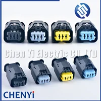 Conector hembra de 3 pines Auto Electri impermeable E1 C3 C4 1801178 -1 1801178 -2 1801178 -3 1801178 -4 para Peugeot Citroen Renault