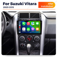 2 Din Android 14 Car Radio for Suzuki Grand Vitara 3 2005 -2015 Carplay Auto Stereo 9 Inch Multimedia Video Player GPS Head Unit
