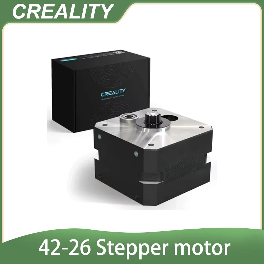 

Для 3D-принтеров Ender-3 V3 SE / Ender-3 V3 KE / Ender 3 S1: Шаговый двигатель Creality 42-26, 0.84A, 1.8 градуса, L4, с редуктором