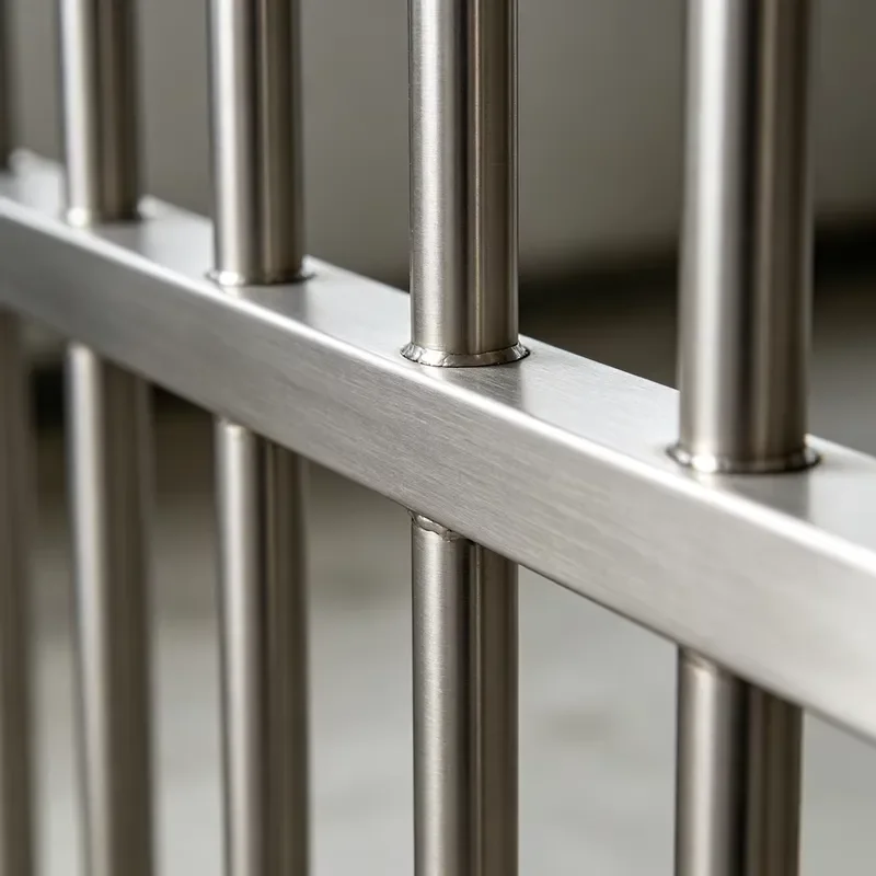 Stainless Steel Fence Panel Custom Made for Outdoor Garden Yard Boundary