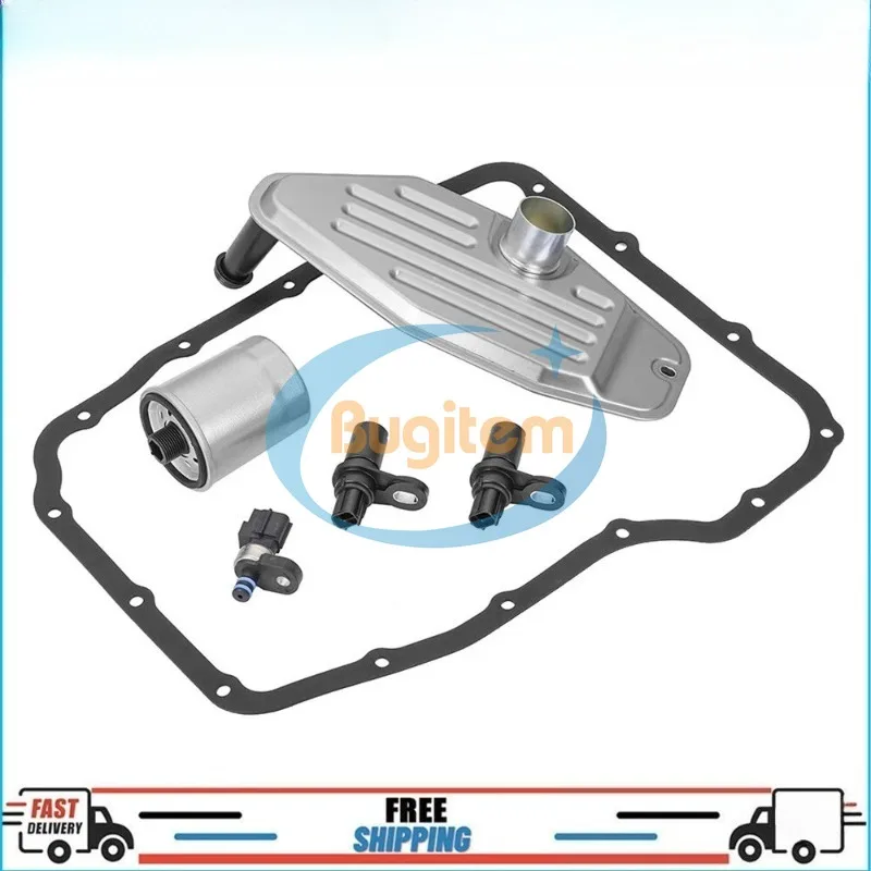 

Набор 45RFE 545RFE 65RFE 66RFE 68RFE Комплект масляного фильтра коробки передач Прокладка поддона Датчик скорости колеса давления для Chrysler Dodge Ram