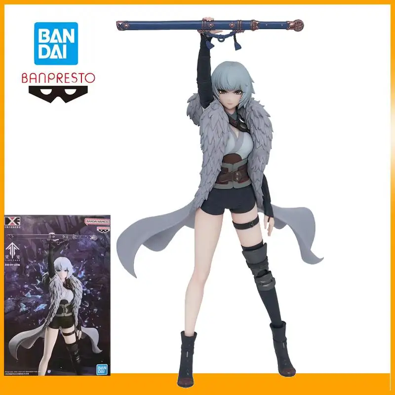 

In Stock Original Bandai Banpresto Ling Cage Bai Yuekui Anime Action Figures Model Collections Decoration Ornaments 23Cm Pvc