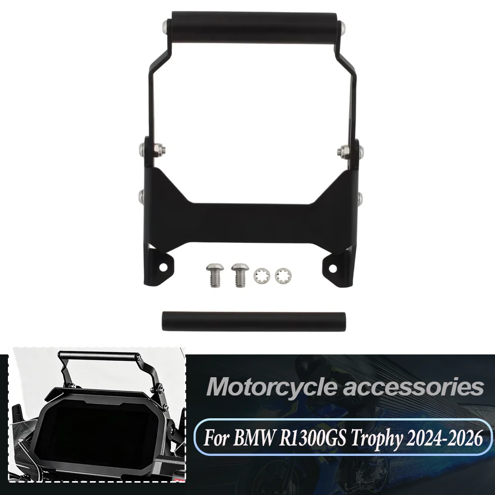 For BMW R 1300 GS R1300 GS ADV Adventure Trophy 2024 2025 Motorcycle Mobile Phone GPS Navigation Handlebar Bracket Support Mount