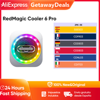 New RedMagic Cooler 6 Pro Gaming Phone 30W RGB AI Real-Time Temperature Control Custom TEC Cooling Chip Graphene Heat Sinks