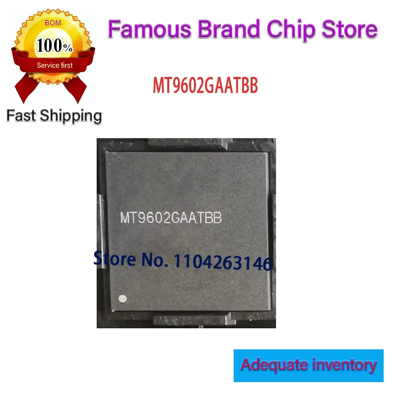 

1 шт. MT9602GAATBB MT9602 BGA ЖК-чип, новый оригинальный