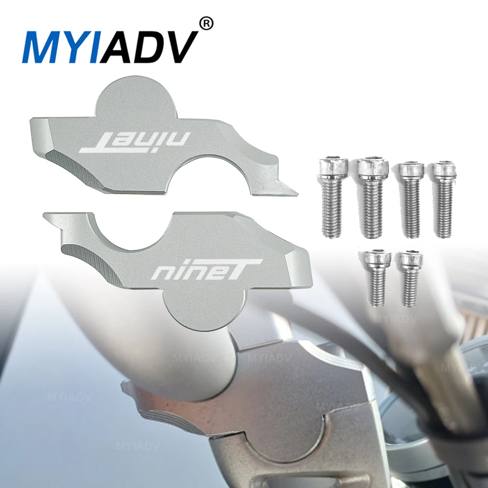 

Motorcycle Handlebar Riser For BMW R nine T Pure RNINET R9T 9T Pure Racer 2014-2024 Handle bar Clamp 28mm Raised Mount Adapter