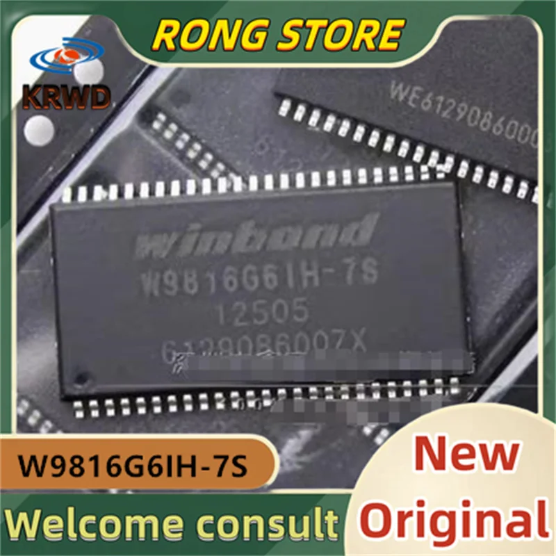 5PCS W9816G6IH-7S New and original  W9816G6IH-7 W9816G6IH TSSOP50