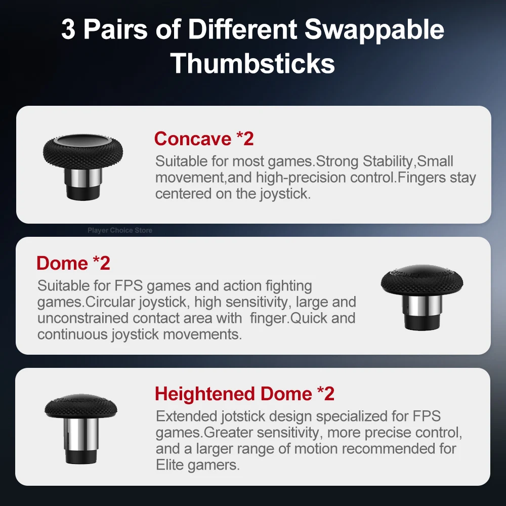 GameSir G7 Pro 8K Carrying Case for G7 Pro Wuchang ZZZ Aimlabs Champion Edition with 3 Pairs Swappable Thumbsticks Handy Bag view 4