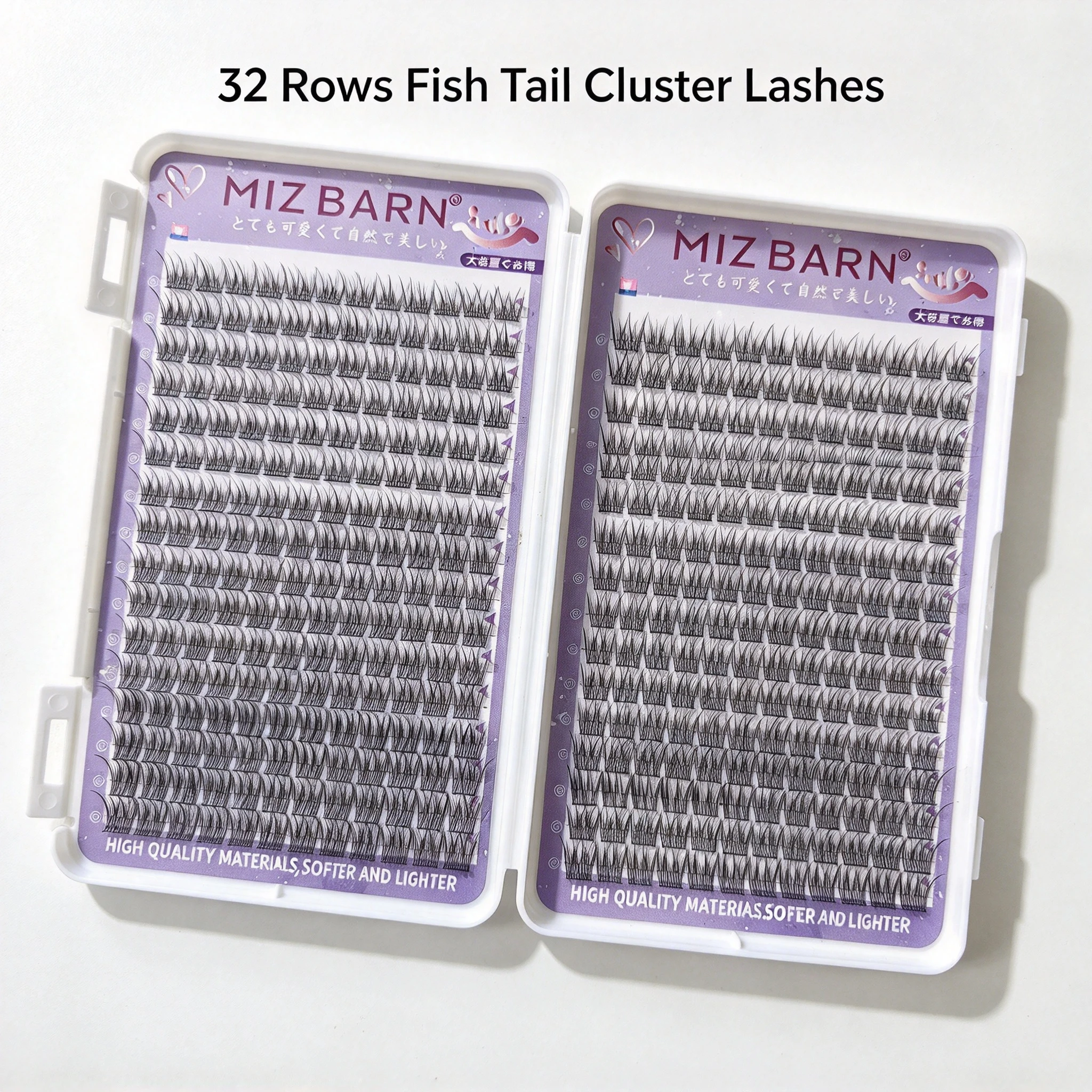 32Rows Eyeslashes Extension Personal Professional Individual Cluster Grafting Wholesale Eyelash Large Capacity Flowerknow Makeup