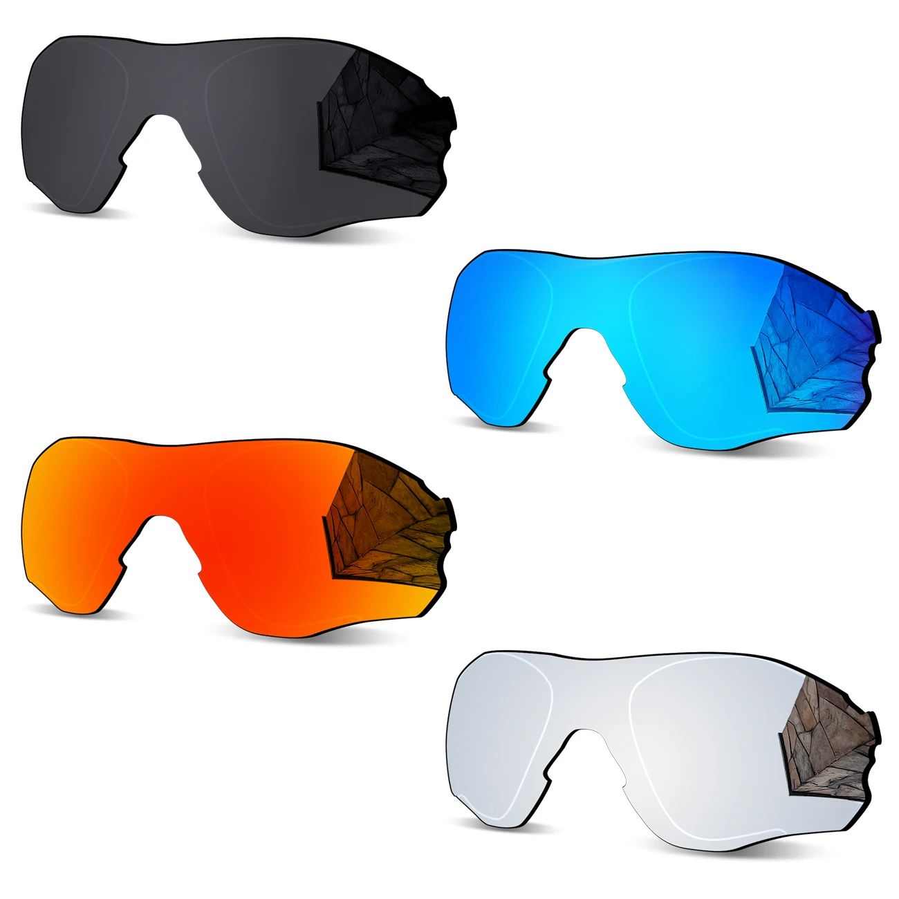 

Polarized Replacement Lenses for Oakley EVZero Path Asian Fit OO9313 Sunglasses - Multiple Choice