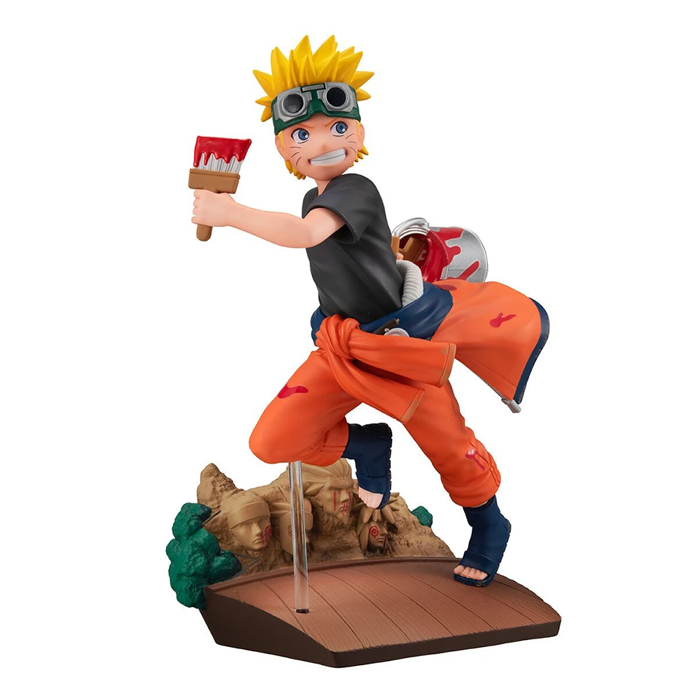 MEGAHOUSE Naruto G.E.M. Naruto Shippuden Uzumaki Naruto Go! 15cm Collectible Anime Figure Model Toy Gift