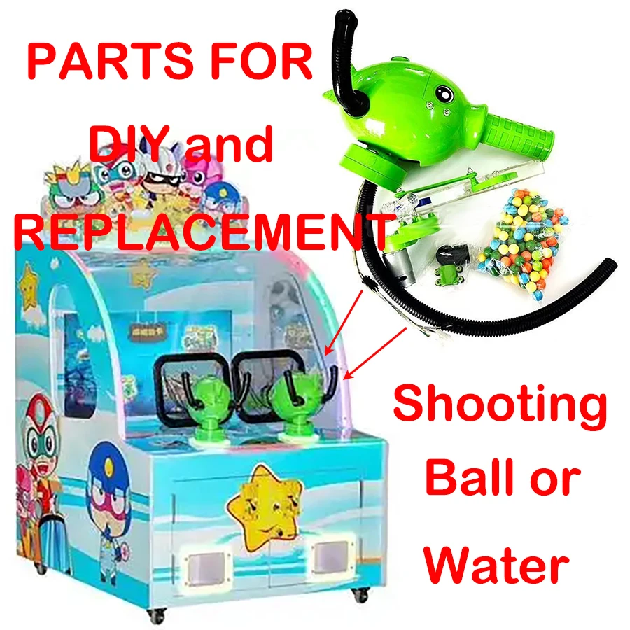 

Водяные пистолеты, стрелялки, шариковые пистолеты, аксессуары для игрового аркадного шкафа, детали развлекательного оборудования, игра «сделай сам»