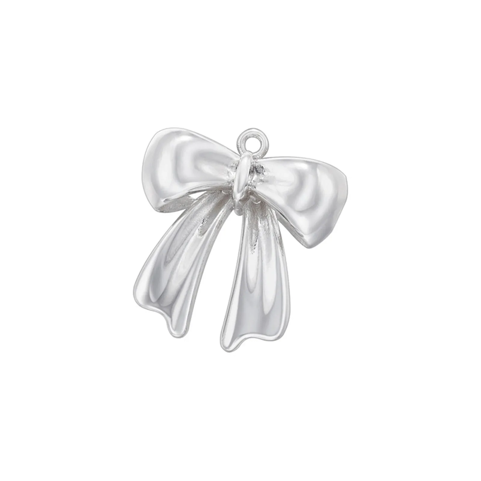 1pc Neue Messing Charme Mehrfarbige Bowknot 3D Acryl Imitation Perle Strass Anhänger Für Frauen DIY Schmuck Machen Halskette Geschenke – Detail 5
