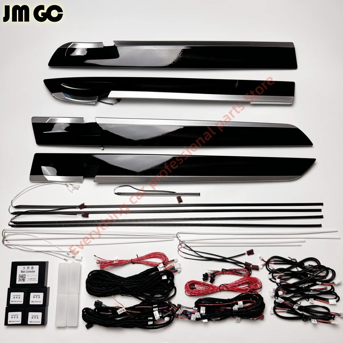 Automotive LED Ambient light parts for BMW F01 F02 Door trim panel 64 color Interior Atmosphere modification APP Screen control
