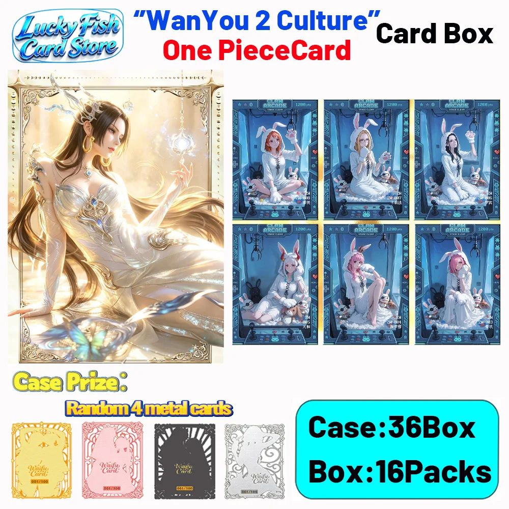 2026 New Wholesale WanYou 2 Creative Studio One Piece Collection Cards Special Offer Case Limited Collector's Set