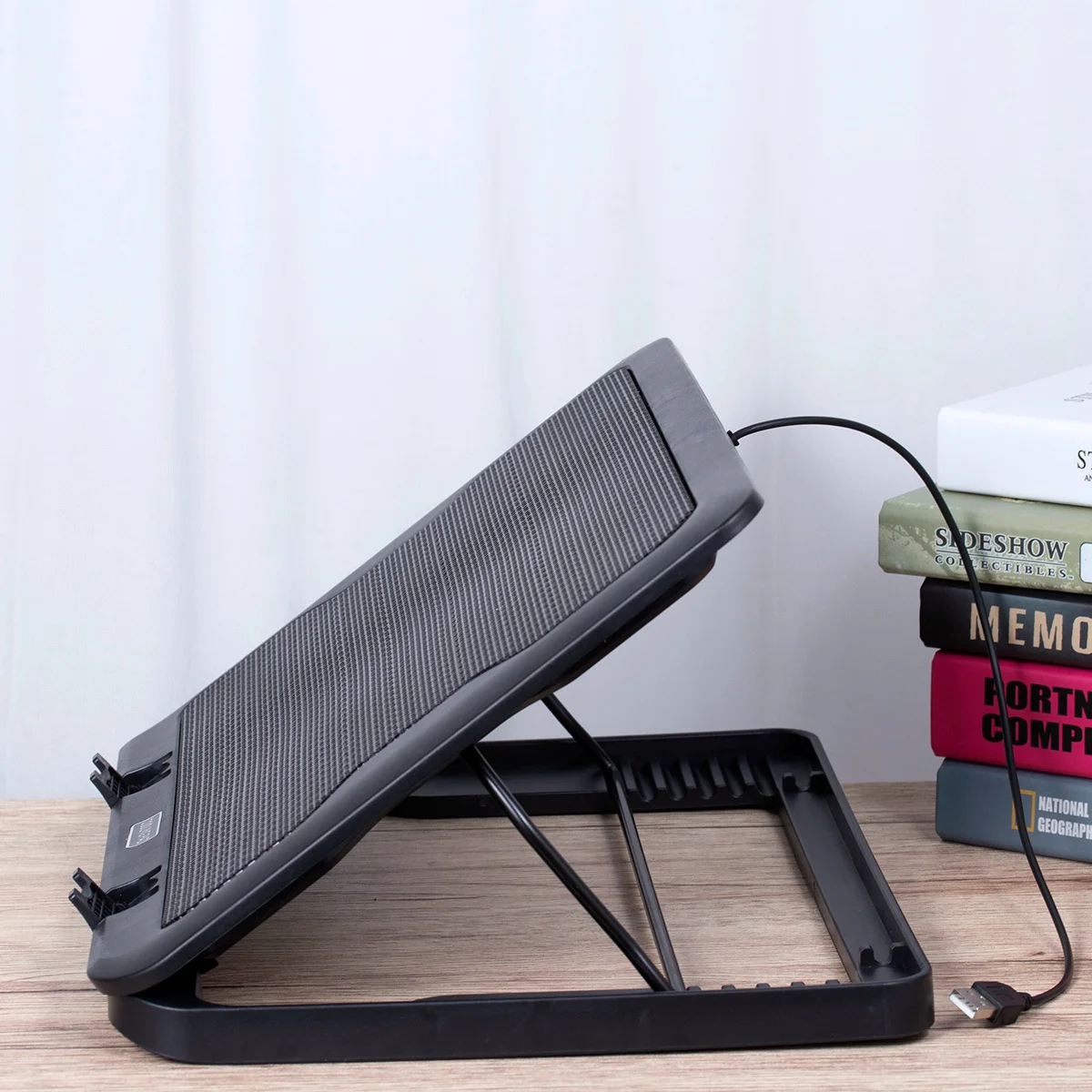 

Laptop Cooling Pad With 5 Fans Usb Powered Portable Notebook Cooler Stand For Laptop Fan Cooler Heat Dissipation