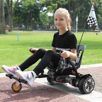GYROOR Double Steel Pipe Shock Absorption Hoverkart 1