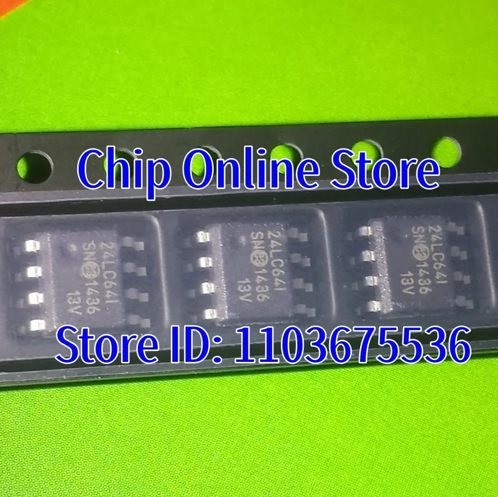 5~100Pcs 24LC64-I/S…