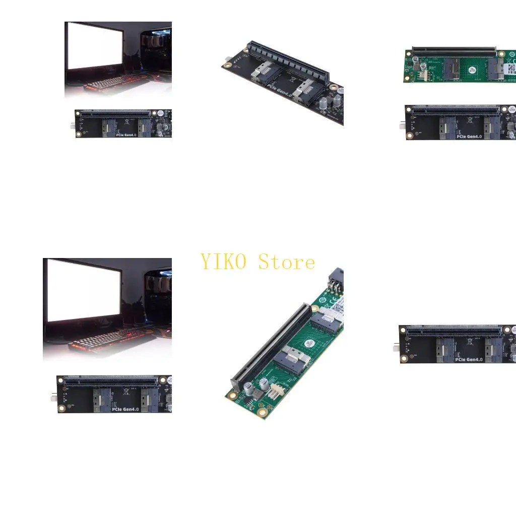 K32C Efficient Data Transfer PCIe4.0 to SFF-8654 Conversion Board Accelerate Speed