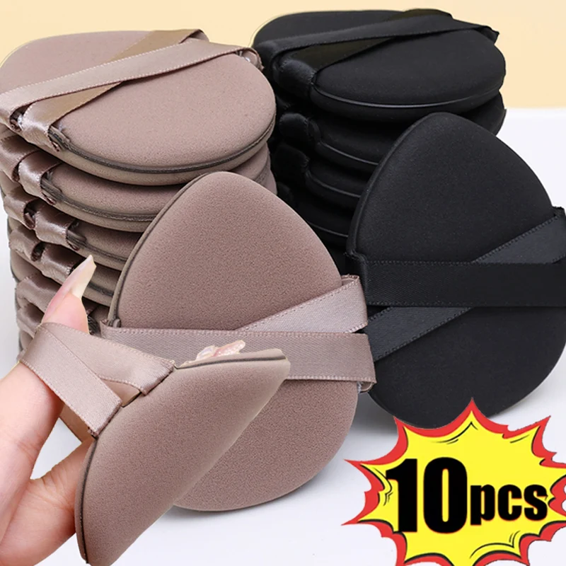 10PCS Thick Makeup Puff Super Soft Dry and Wet Cosmetic Puff Sponge Air Cushion Powder Puffs Foundation Concealer Makeup Tools