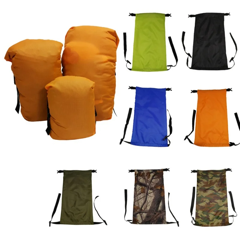 Wasserdichte Outdoor-Tasche, 5 l, 8 l, 11 l, große Kapazität, Kompressions-Sachen-Sack, tragbare, leichte Aufbewahrungstasche