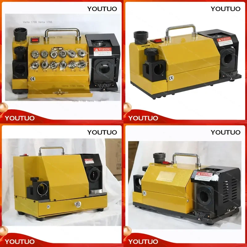 3-20mm CNC Drill Bit Sharpener Construction Industry New or Old Grinding Drill Tip and Rear Angle
