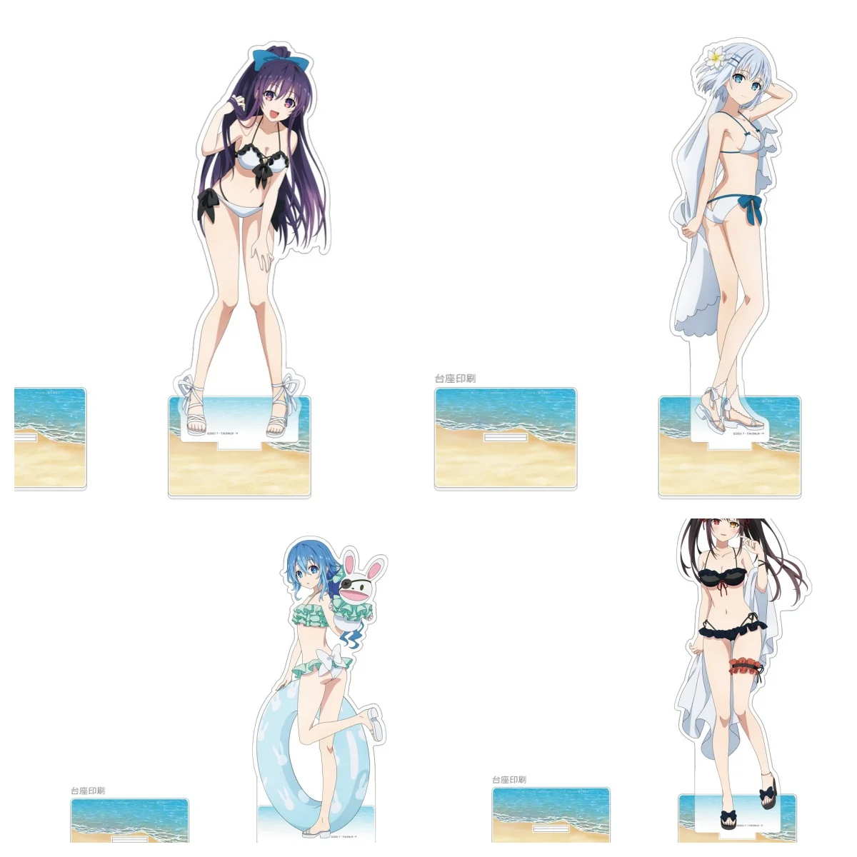 

15cm Anime DATE a LIVE Acrylic Stand Ornaments Rumi Zoey Mira Decorations cosplay Accessories Goods Christmas Gifts