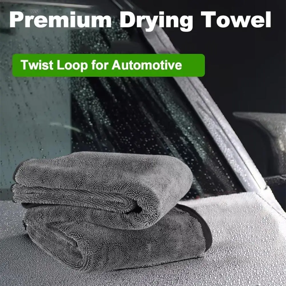 

3 упаковки XL автомобильное сушильное полотенце, ультравпитывающая микрофибра, 24 x 35 дюймов, большой размер, безворсовая, без разводов, для автодетализации автомобиля, внедорожника, грузовика