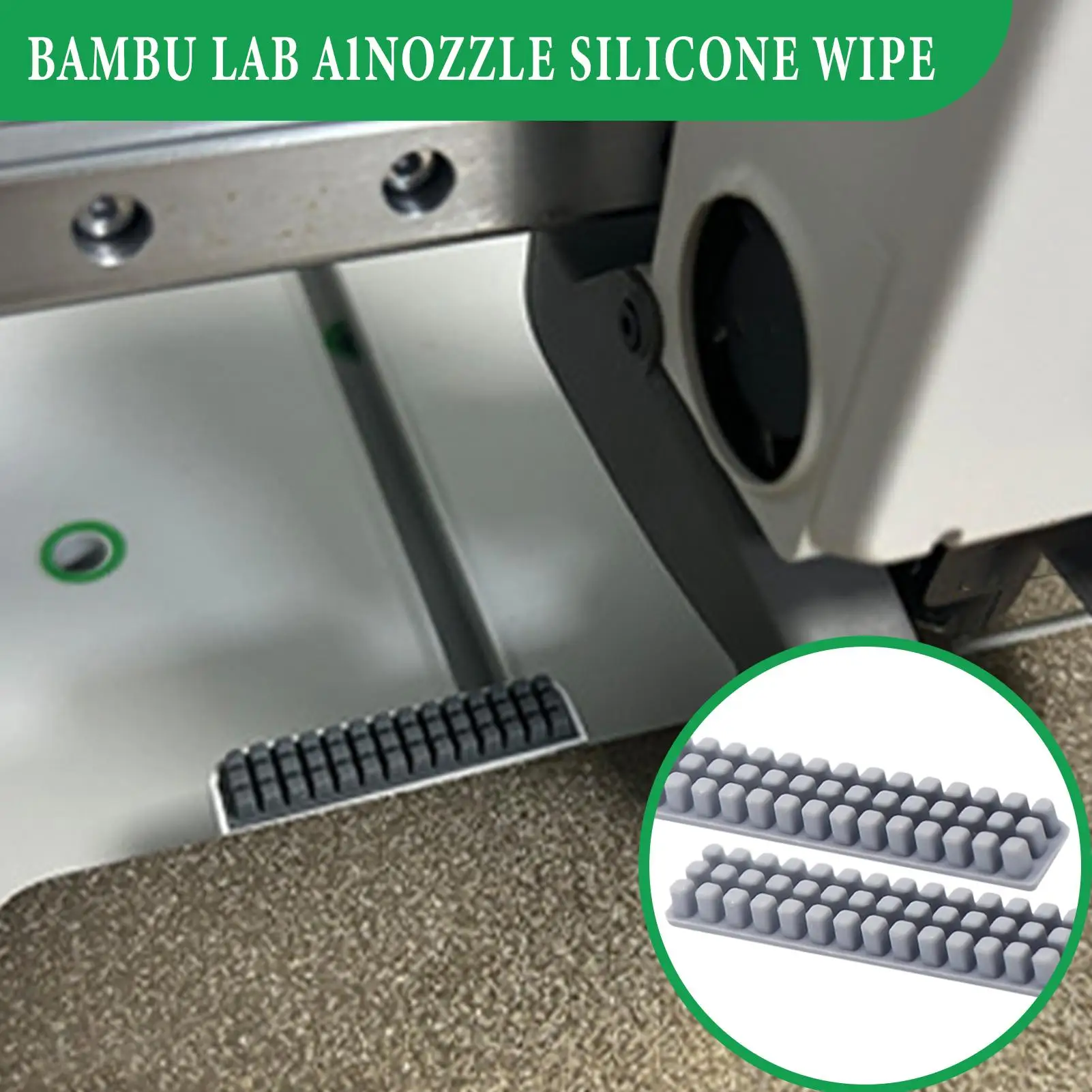 

1 шт., щетка для очистки насадок для 3D-принтера для Bambu Lab A1 A1, мини-силиконовый набор стеклоочистителей, запасная часть 3D-принтера