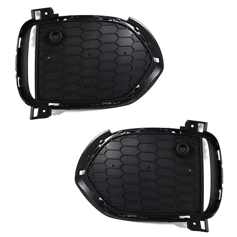 CYGJ-Front Bumper Grille Fog Light Cover Bezel Grille Fog Lamp Frame For BMW X5 F15 M Sport 2012-2015 51118064635 51118064636