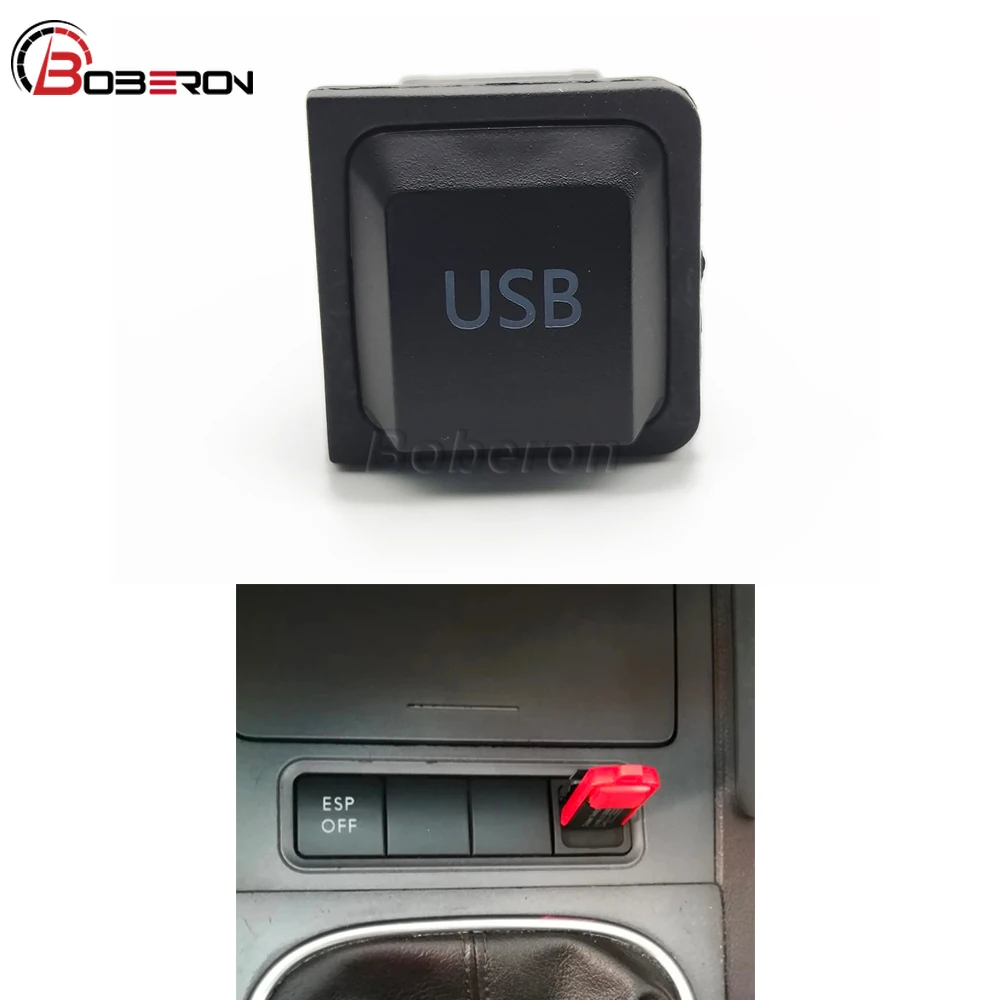 Fit For VW Passat B6 B7 Golf 5 MK5 Golf 6 MK6 Jetta CD player radio Car USB switch cable USB audio adapter RCD510 RNS315