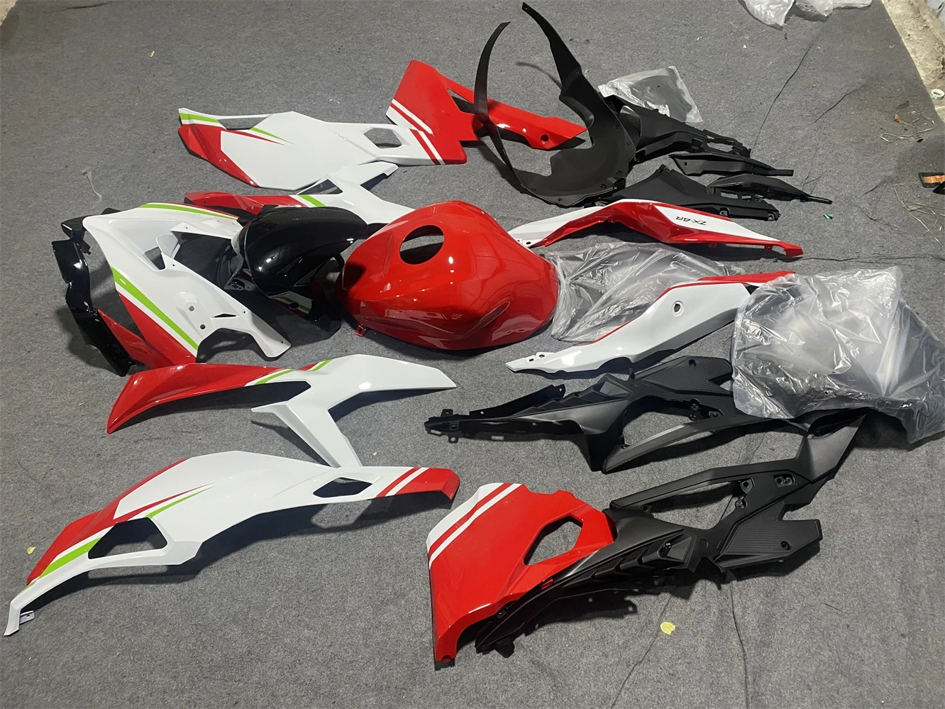 Motorcycle Fairings Kit Fit For ZX-25R ZX-4R 2019 2020 2021 2022 2023 Bodywork Set High Quality ABS Injection Red white