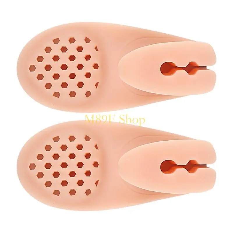 M89f 1Pair Zehenabscheiders Sandalen mit Massagesknoten für Frauen Männer Fußschmerzen Relief