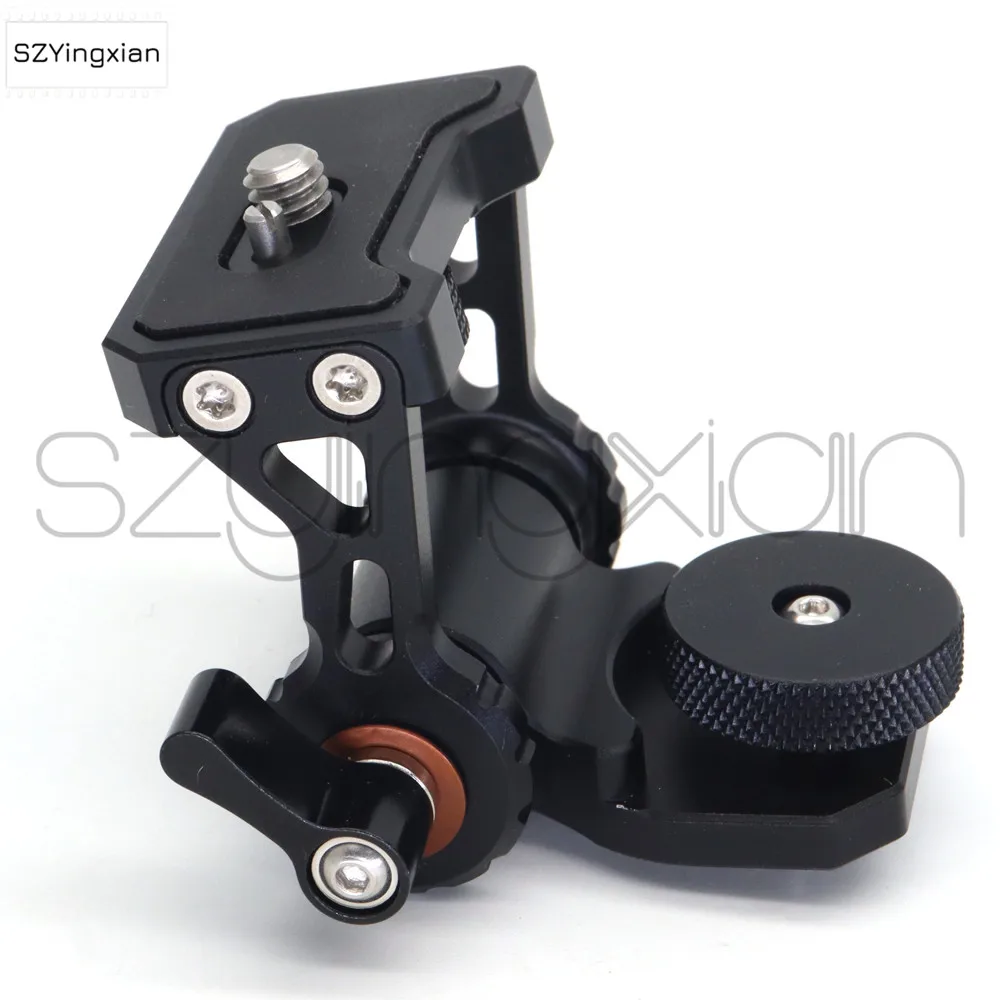 Monitor Holder, Camera Monitor Gimbal Holder, Camera On-site Monitor, 360 ° Tilt Adjustment