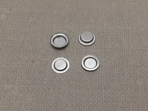 NETZSCH DSC 알루미늄 도가니, 열 분석 도가니, NETZSCH 도가니, 8x2.1mm