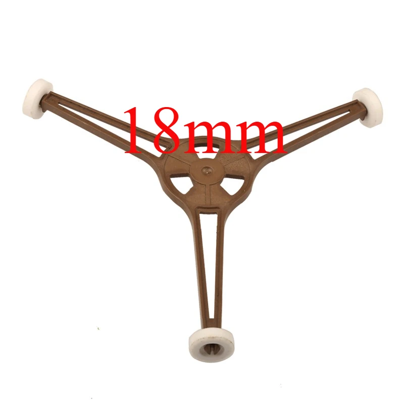 

Original 90mm Radius Three Tripods 18mm Wheel Runner/Turn Bracket Microwave Oven Accessories
