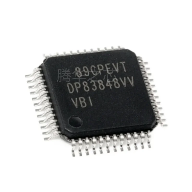 

10PCS 100% New DP83848 DP83848CVVX DP83848CVV DP83848VV QFP48