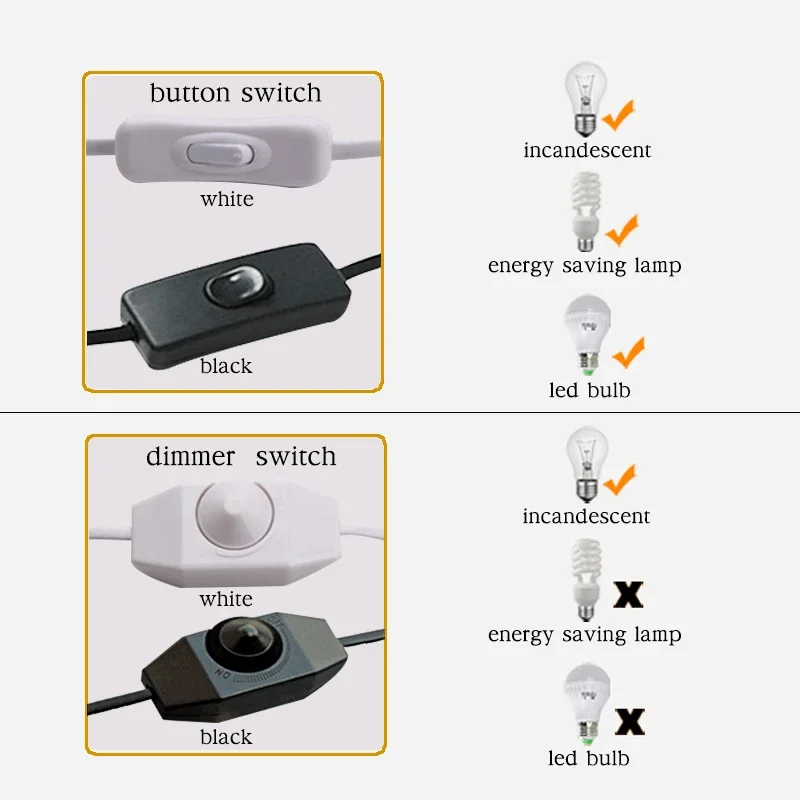 PLLY Candeeiros de mesa nórdicos modernos e modernos com iluminação LED para decoração de quarto de casa