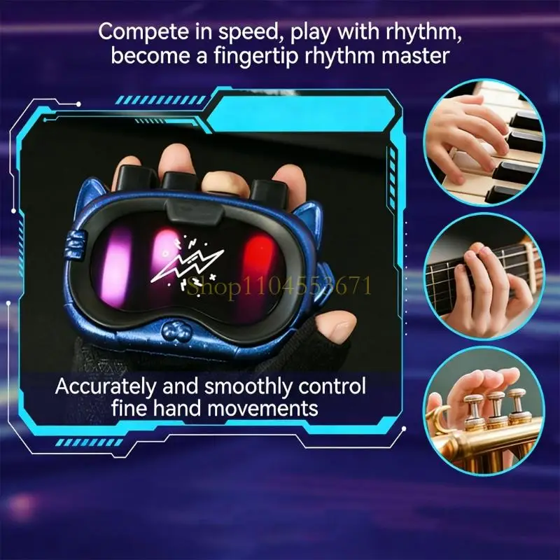 Best Seller Small Electronic Music Game With 9 Different Sound Categories And Speed Testing Ability view 4