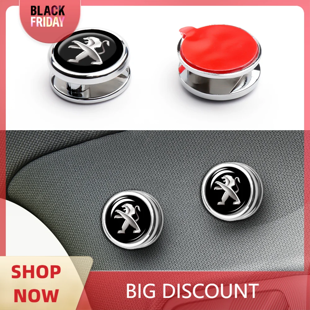 Car Hook Door Dashboard Seat Hooks Sticker Auto Interior Storage Accessorie For Peugeot 208 3008 107 308 2008 207 508 607 301